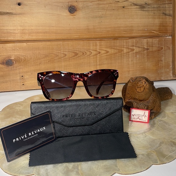Prive Revaux Polarized Sunglasses Majestic Tort/Grey Like New Worn a few Times! - Picture 1 of 12